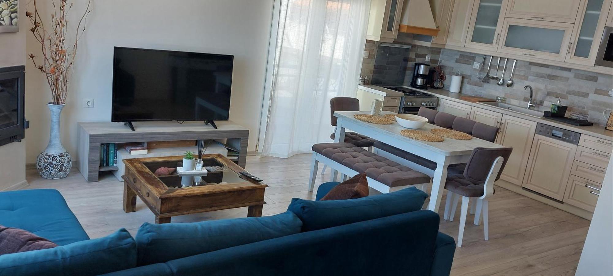 Appartement Mar Azul Σπίτι Δίπλα Στην Παραλία Και Στο Κέντρο! à Élaphonèse Extérieur photo